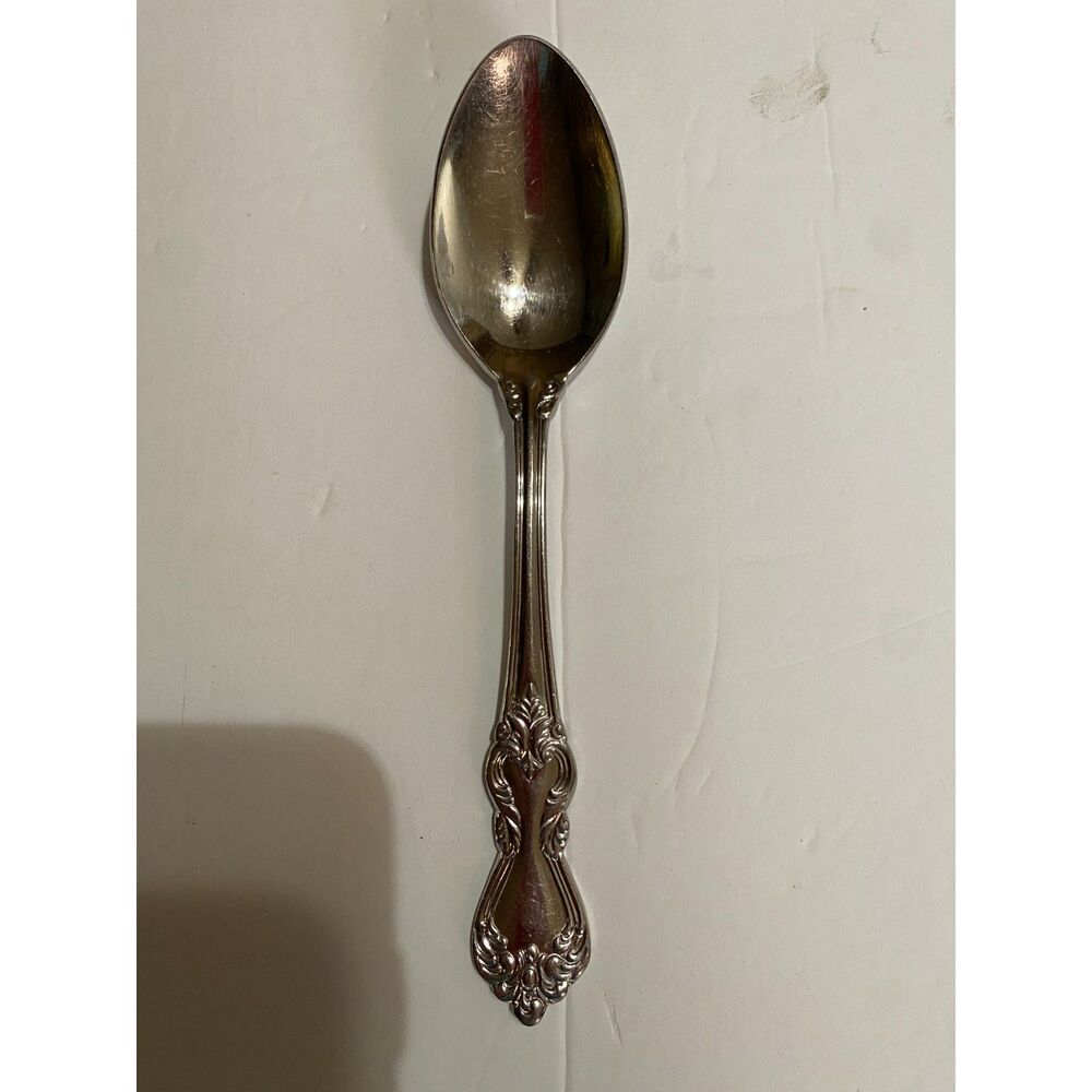 1 Reed & Barton Heritage Mint Marlborough Pattern Stainless Tablespoon